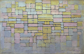Piet Mondrian  Tableau N. 2 - Composition N. V 1914